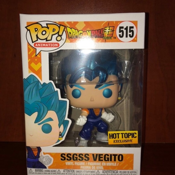 hot topic vegito funko pop